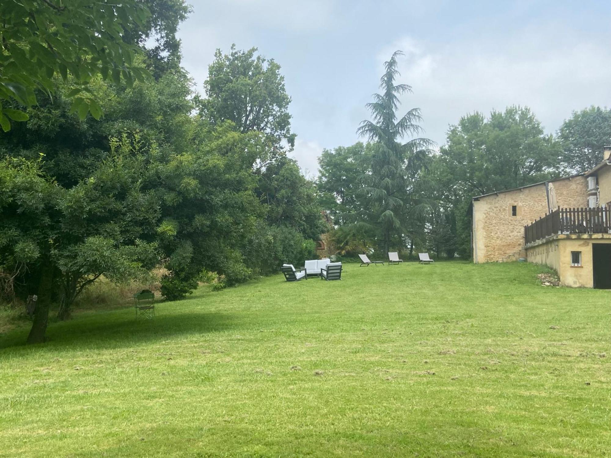 ホテル La Grange De Garac Saint-Christaud  エクステリア 写真
